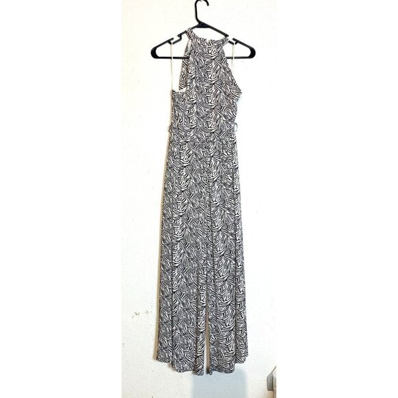 19 COOPER Zebra Print Halter Romper S - Picture 3 of 11
